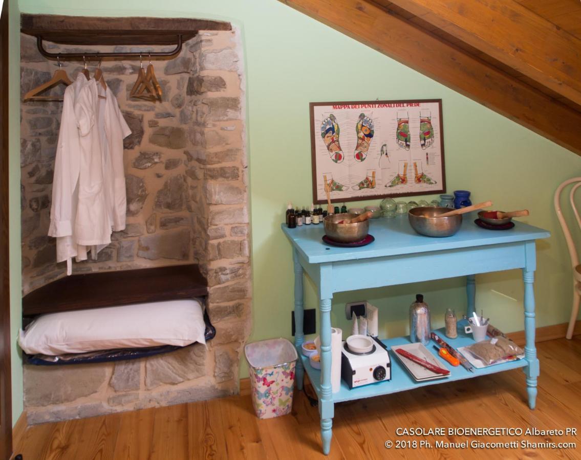 Bed and Breakfast Il Casolare Bioenergetico Albareto  Экстерьер фото